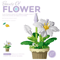 DIY Eternal Flower Building Blocks Creative Assembling Toy For Kids Decorative Gifts 13