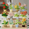 DIY Eternal Flower Building Blocks Creative Assembling Toy For Kids Decorative Gifts 0