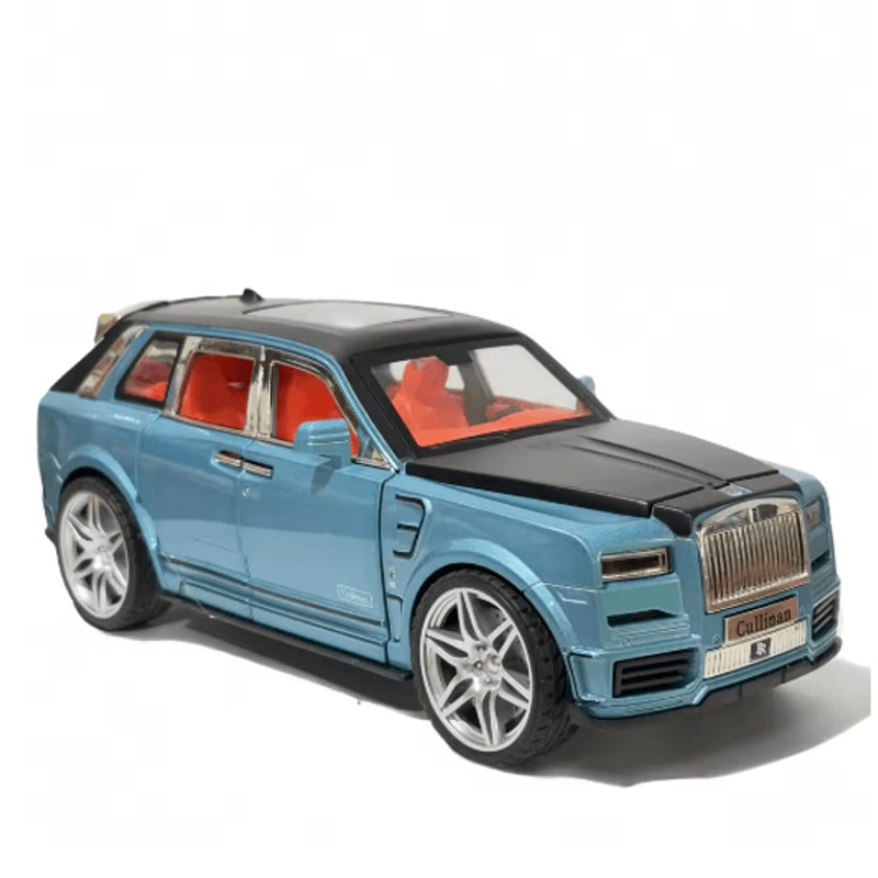 1 24 Alloy Diecast Car Model Simulation Vehicle With Opening Doors And Pull Back Action 3
