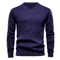 Mens Crew Neck Sweatshirt Solid Color Spring Jogging And Outdoor Sweatwear 1
