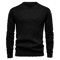 Mens Crew Neck Sweatshirt Solid Color Spring Jogging And Outdoor Sweatwear 4