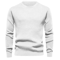 Mens Crew Neck Sweatshirt Solid Color Spring Jogging And Outdoor Sweatwear 7