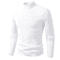 Mens Mock Neck Pullover Sweater High Neck Long Sleeve Winter Casual Knit 6