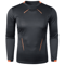 Mens Sports Training Long Sleeve T Shirt Quick Dry Lightweight Breathable Oversized Tee 4