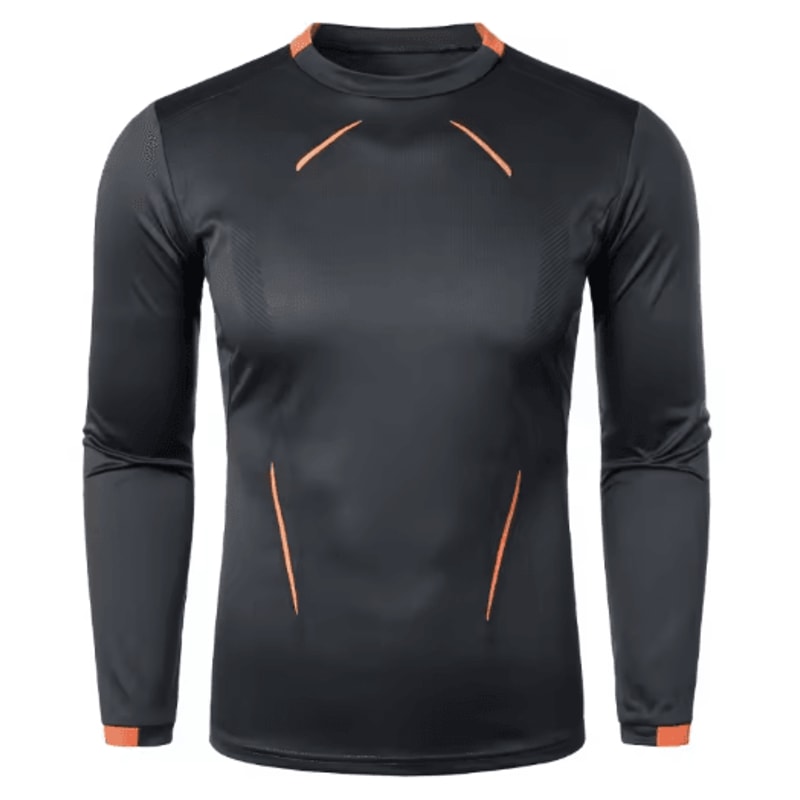 Mens Sports Training Long Sleeve T Shirt Quick Dry Lightweight Breathable Oversized Tee 4