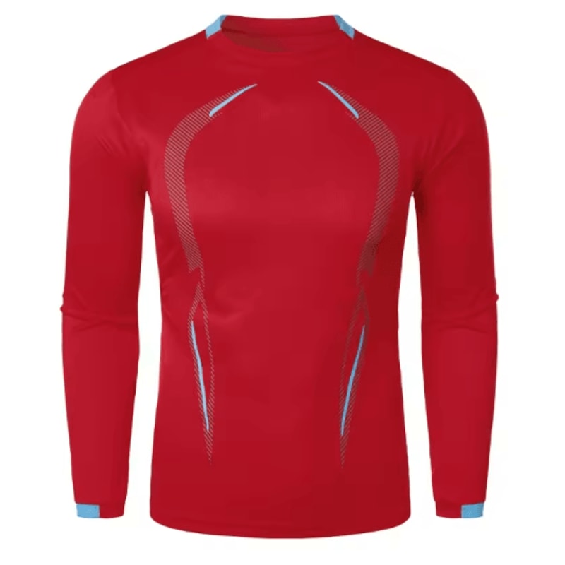 Mens Sports Training Long Sleeve T Shirt Quick Dry Lightweight Breathable Oversized Tee 5