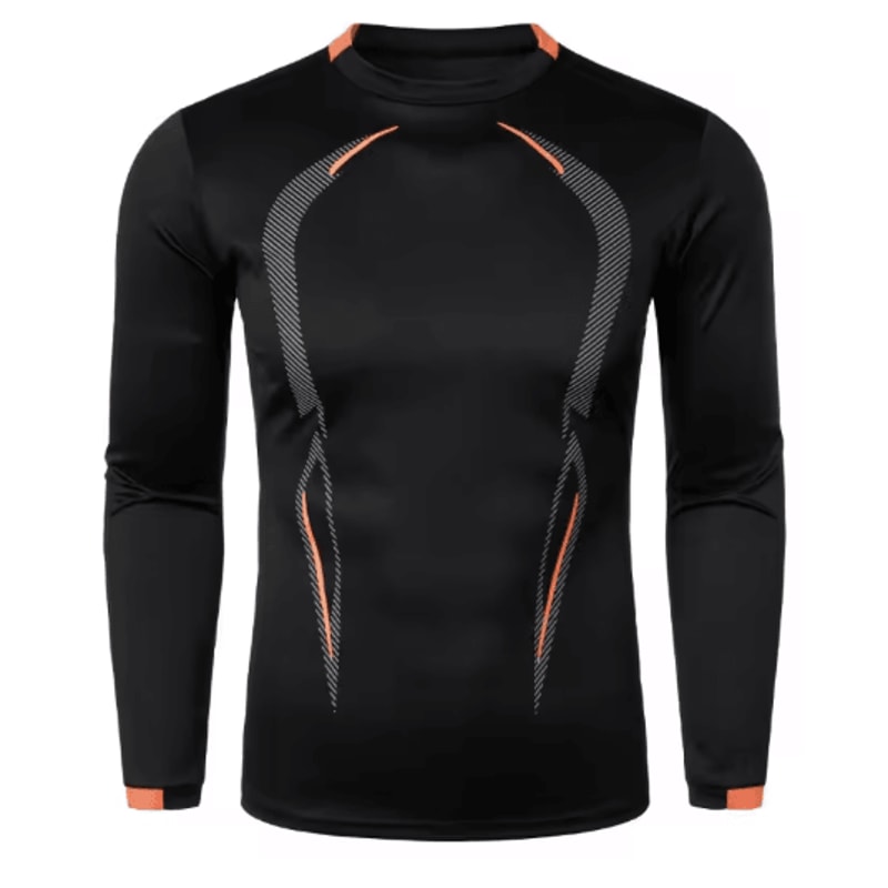 Mens Sports Training Long Sleeve T Shirt Quick Dry Lightweight Breathable Oversized Tee 7