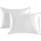 2 Piece Satin Silk Pillowcase Set Super Soft Hair And Beauty Pillow Cases Standard Size 8