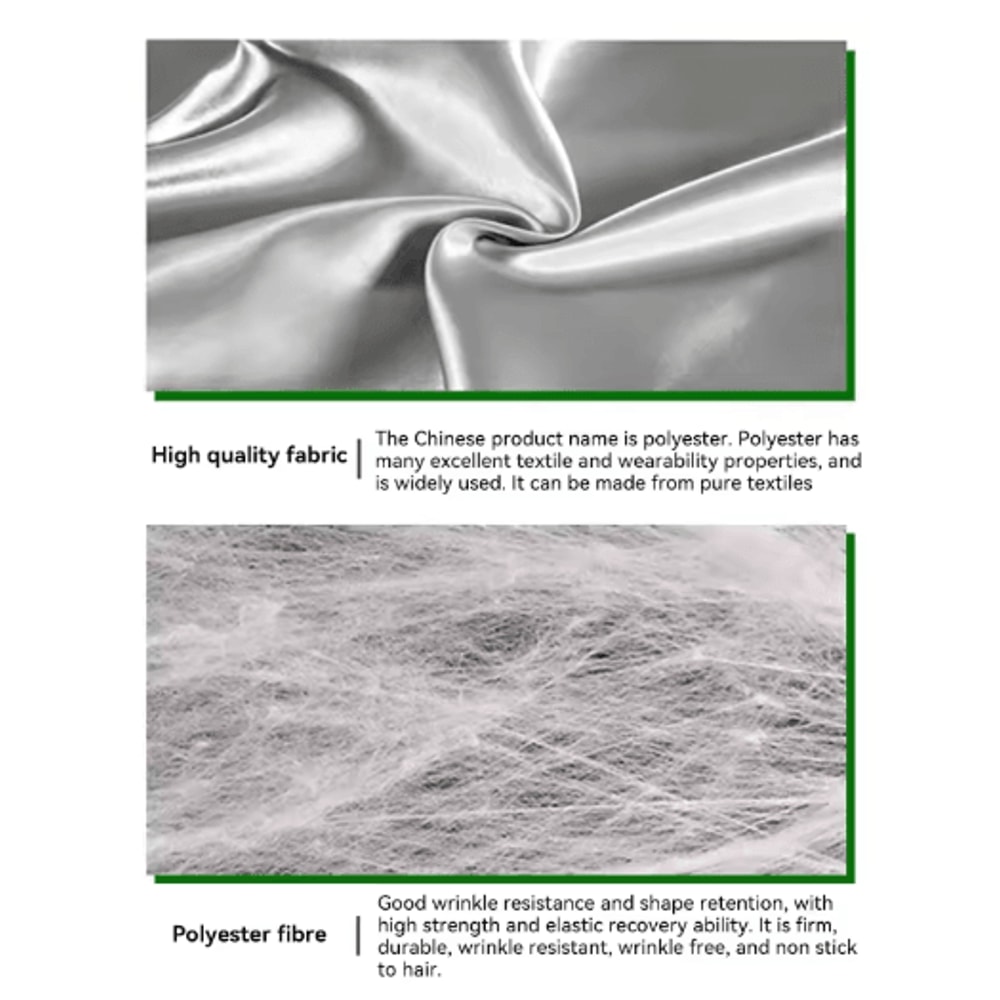 2 Piece Satin Silk Pillowcase Set Super Soft Hair And Beauty Pillow Cases Standard Size 12