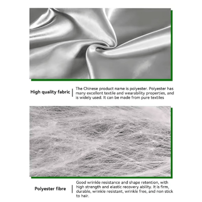 2 Piece Satin Silk Pillowcase Set Super Soft Hair And Beauty Pillow Cases Standard Size 12