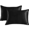 2 Piece Satin Silk Pillowcase Set Super Soft Hair And Beauty Pillow Cases Standard Size 9