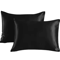 2 Piece Satin Silk Pillowcase Set Super Soft Hair And Beauty Pillow Cases Standard Size 9