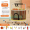Childrens Indoor Trampoline Household Baby Bouncing Bed With Safety Band For Fun Exercise 1