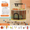 Childrens Indoor Trampoline Household Baby Bouncing Bed With Safety Band For Fun Exercise 5