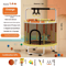 Childrens Indoor Trampoline Household Baby Bouncing Bed With Safety Band For Fun Exercise 17