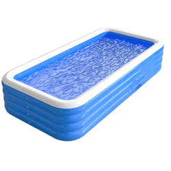 inflatable rectangular swimming pool portable large adult home bath pool