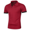 Mens Summer Short Sleeve Polo Shirt Lightweight Breathable Lapel Streetwear Business Tee 4