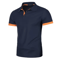 Mens Summer Short Sleeve Polo Shirt Lightweight Breathable Lapel Streetwear Business Tee 6