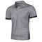 Mens Summer Short Sleeve Polo Shirt Lightweight Breathable Lapel Streetwear Business Tee 7