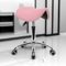 Foot Saddle Stool Cosmetology Shop Technician Spinning Lift Saddle Stool Dental Stool With Backrest 1