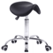 Foot Saddle Stool Cosmetology Shop Technician Spinning Lift Saddle Stool Dental Stool With Backrest 2