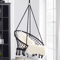 Hanging Cotton Rope Swing Chair With Cushion Indoor Hammock Chair With Hardware Kit 1