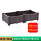 Oversized Thickened Plastic Balcony Planter Trough Heavy Duty Outdoor Vegetable Gardening Box 18