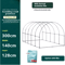 Arched Outdoor Greenhouse Winter Warm Insulated Plant House For Balcony Courtyard And Vegetable Fro 1