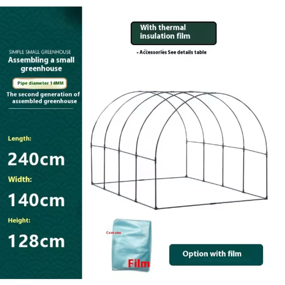 Arched Outdoor Greenhouse Winter Warm Insulated Plant House For Balcony Courtyard And Vegetable Fro 2