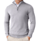 Mens Quarter Zip Knit Sweater Slim Fit Lightweight Mock Neck Pullover 2
