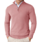 Mens Quarter Zip Knit Sweater Slim Fit Lightweight Mock Neck Pullover 4