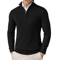 Mens Quarter Zip Knit Sweater Slim Fit Lightweight Mock Neck Pullover 6