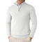 Mens Quarter Zip Knit Sweater Slim Fit Lightweight Mock Neck Pullover 7