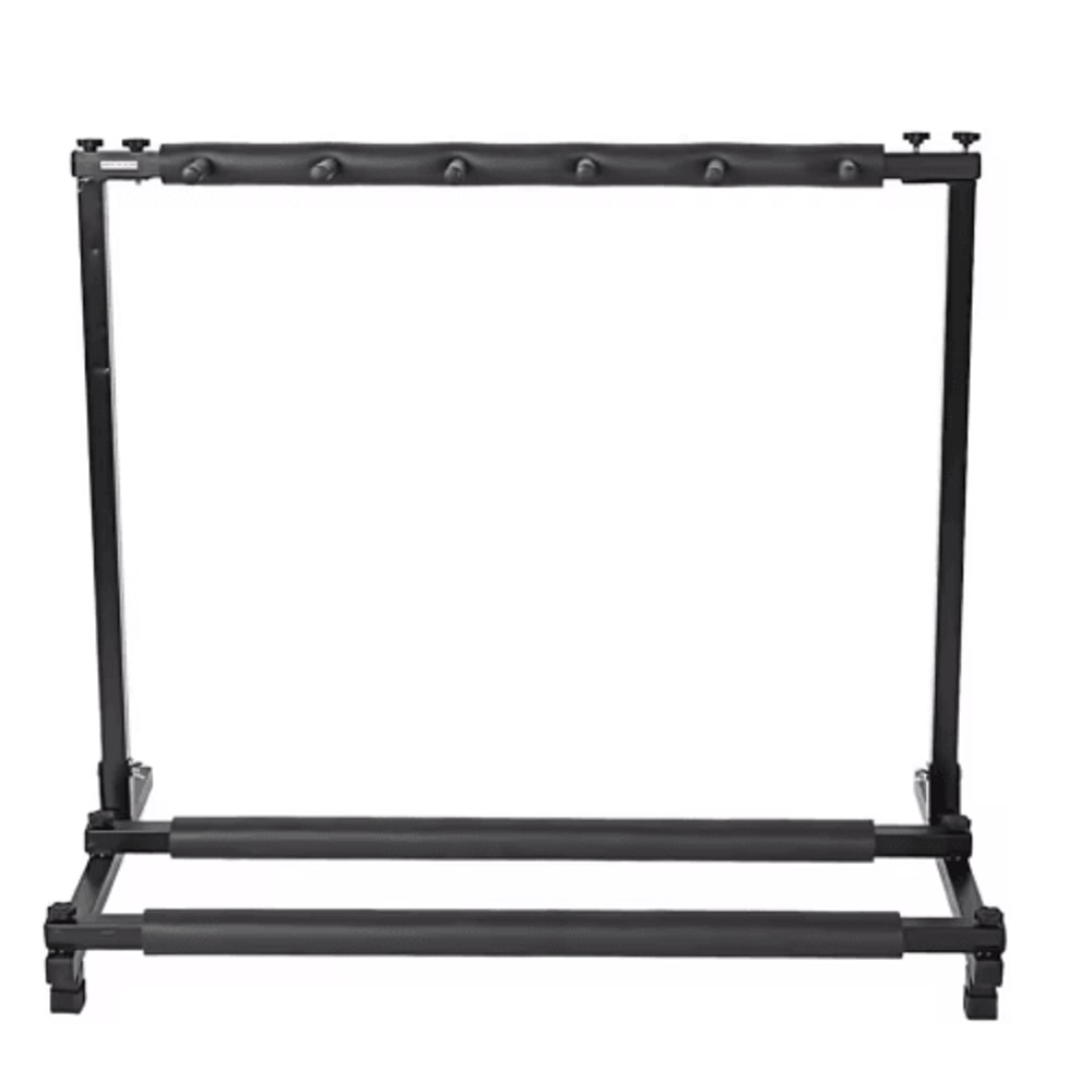 Multi Tier Guitar And Bass Rack Square Tube Instrument Organizer 3 To 7 Tier Options 4