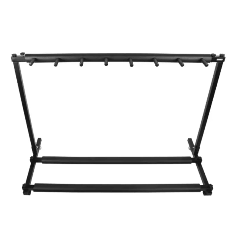 Multi Tier Guitar And Bass Rack Square Tube Instrument Organizer 3 To 7 Tier Options 6