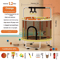 Kids Indoor Bouncy Trampoline Baby Fitness Jumper With Safety Net And Thick Steel Frame 1