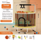 Kids Indoor Bouncy Trampoline Baby Fitness Jumper With Safety Net And Thick Steel Frame 17