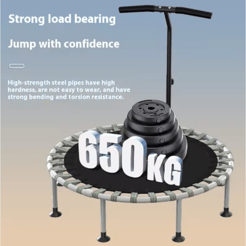 Indoor Home Trampoline Kids And Adult Bounce Bed For Fitness And Weight Loss 0