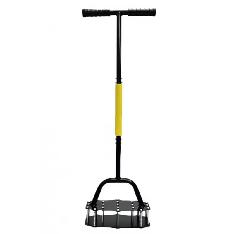 Standing Garden Soil Looser Spring Type Labor Saving Lawn And Orchard Hole Puncher 1