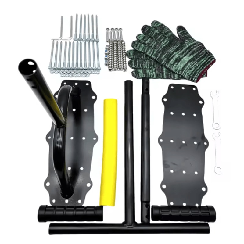 Standing Garden Soil Looser Spring Type Labor Saving Lawn And Orchard Hole Puncher 2