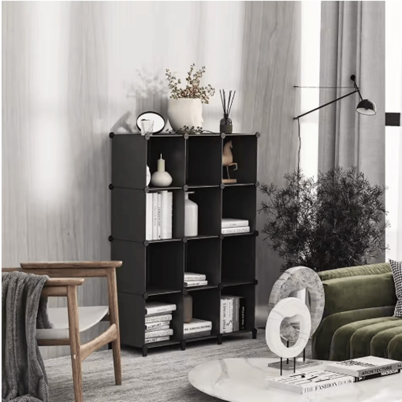 Plastic Household Wine Rack Simple Modular Red Wine Storage Shelf Cabinet 9