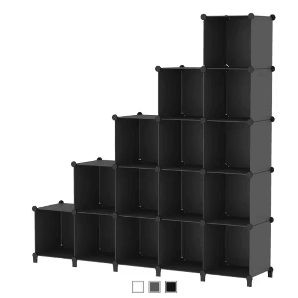 Plastic Household Wine Rack Simple Modular Red Wine Storage Shelf Cabinet 2