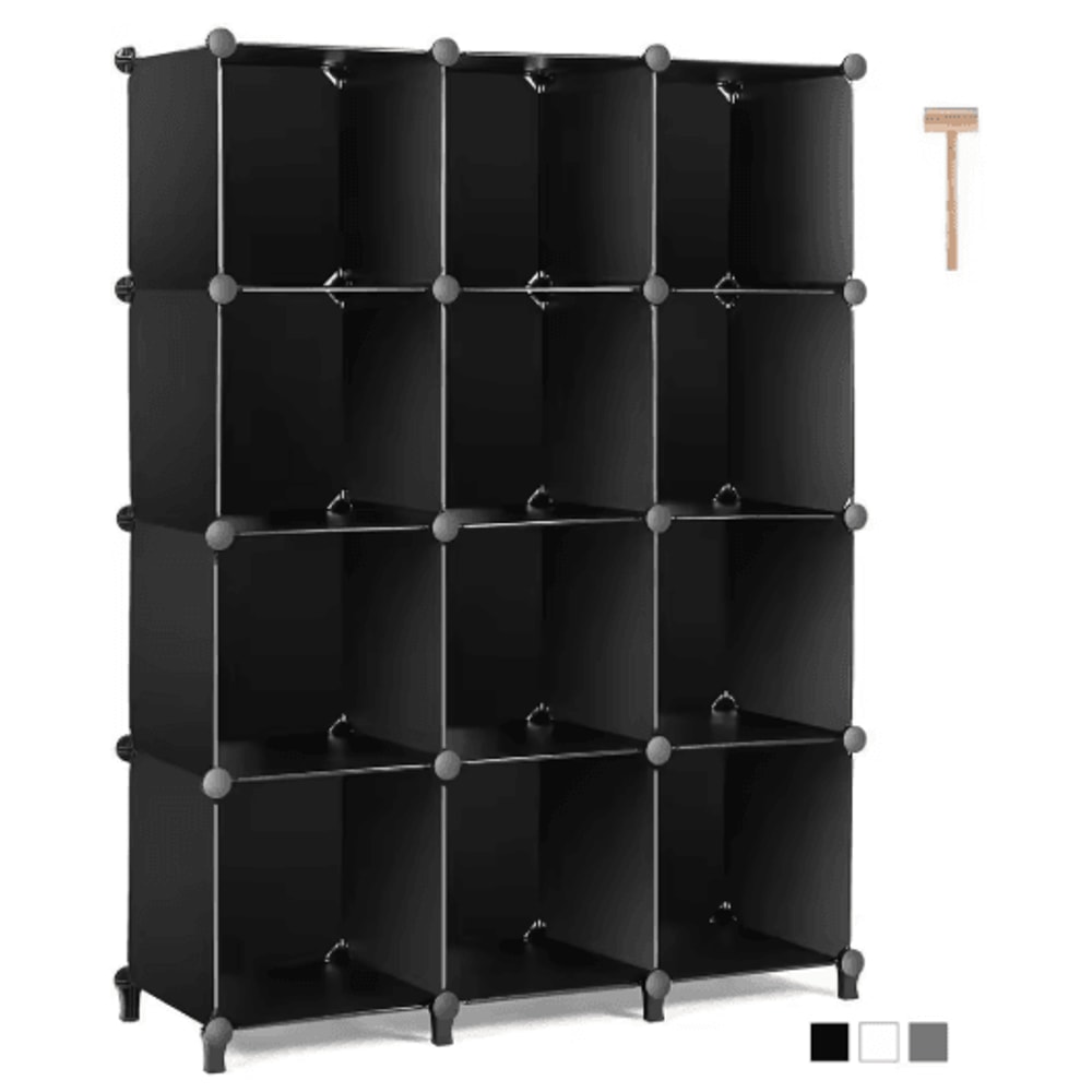 Plastic Household Wine Rack Simple Modular Red Wine Storage Shelf Cabinet 3