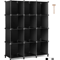 Plastic Household Wine Rack Simple Modular Red Wine Storage Shelf Cabinet 3