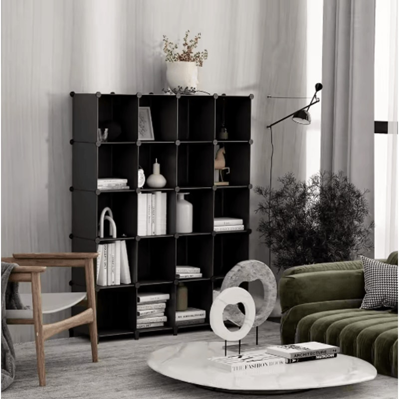 Plastic Household Wine Rack Simple Modular Red Wine Storage Shelf Cabinet 7