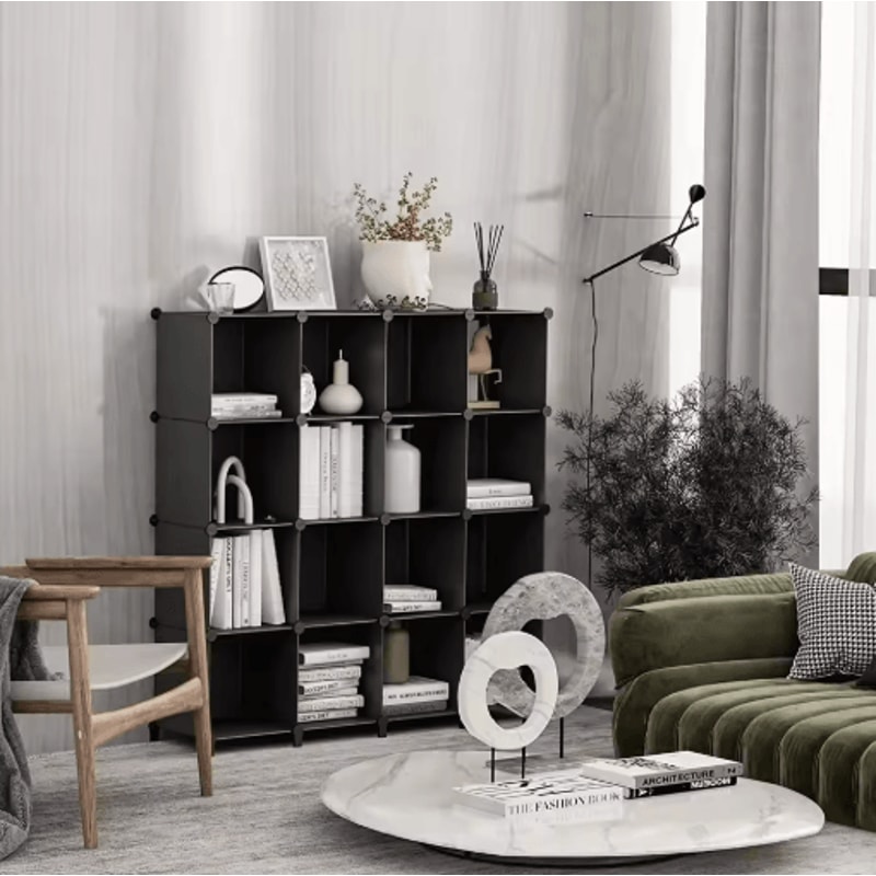 Plastic Household Wine Rack Simple Modular Red Wine Storage Shelf Cabinet 8