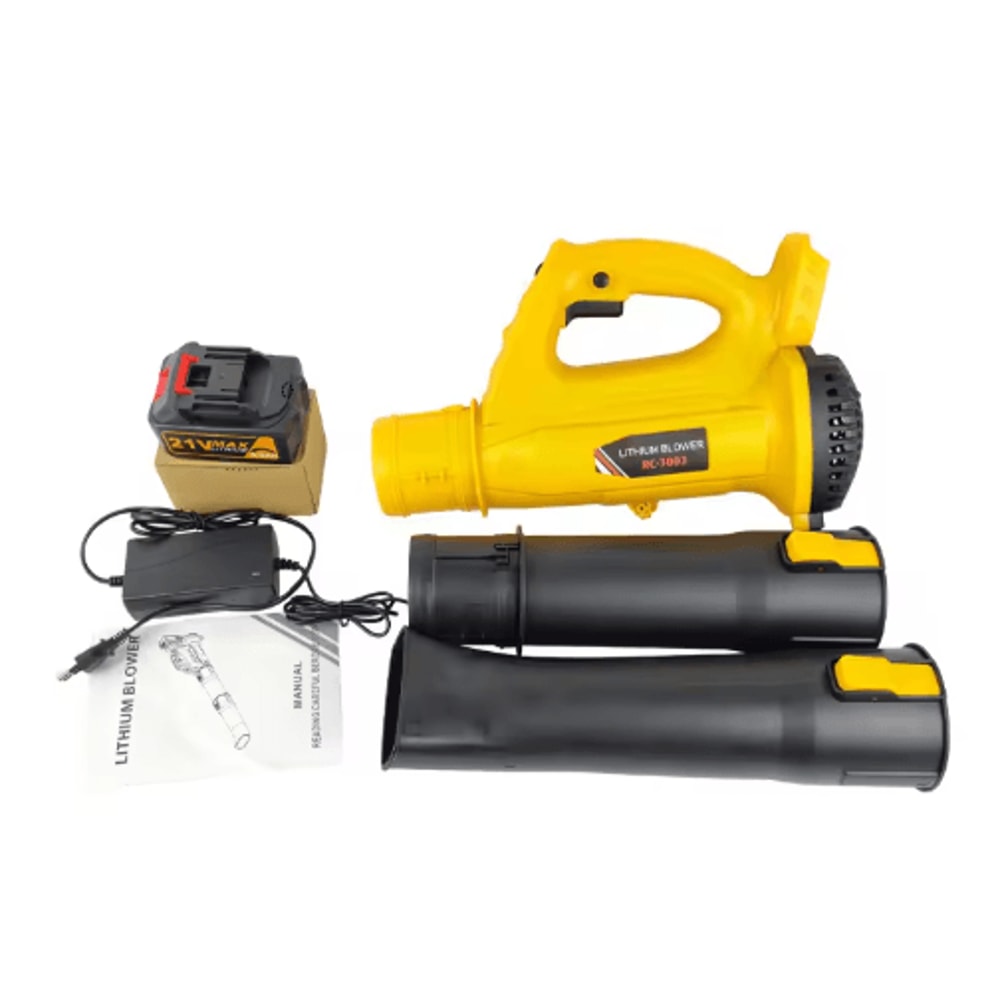 Electric Snow Blower Leaf Blower Lithium Battery Rechargeable High Power Industrial Blower Garden L 4