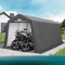 Outdoor Sunshade Carport Canopy Dustproof Shelter For Motorcycle Garden And Balcony 4