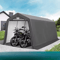 Outdoor Sunshade Carport Canopy Dustproof Shelter For Motorcycle Garden And Balcony 4