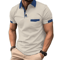 Mens Short Sleeve Polo Shirt Lightweight Breathable And Casual Fit With Pocket 4